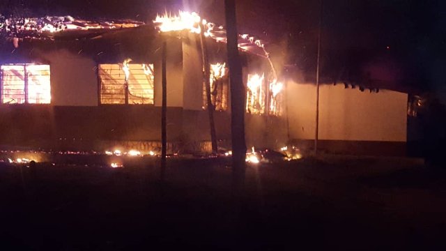 Photos: Another Fire at Accra Academy dormitory