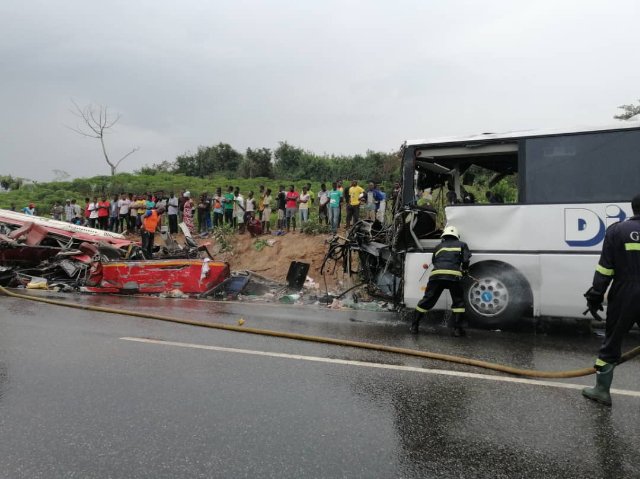 Akufo-Addo Sympathizes with Families and Loved Ones in Dompoase Accident