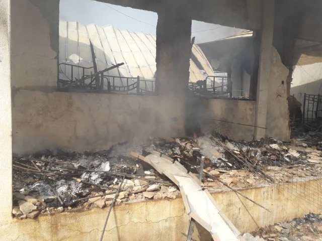 Photos: Over 200 Students Displaced Over Fire Outbreak at Wa Islamic SHS