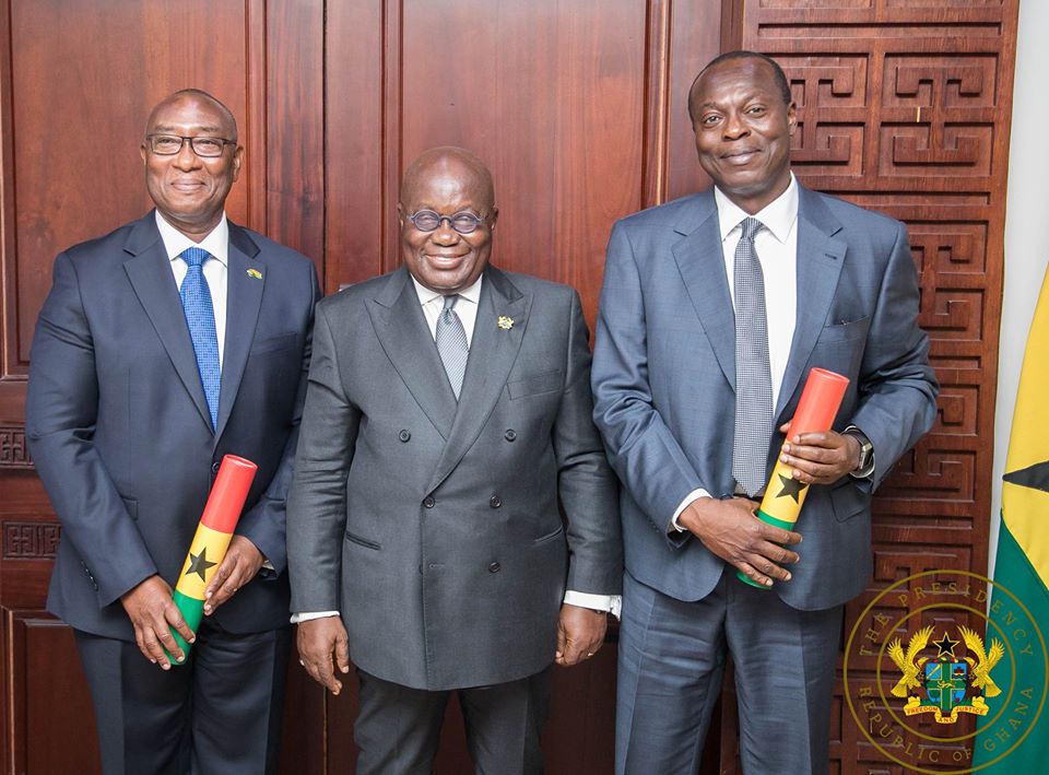 Akufo-Addo Presents Credentials To Two Envoys