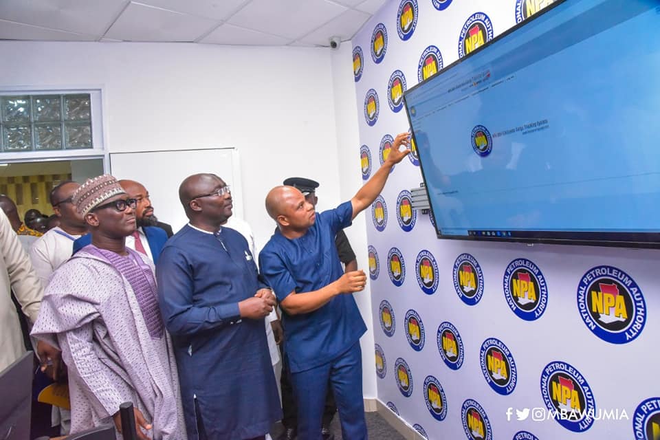 Bawumia Launches NPA'S Digital Product Tracking Command Centre