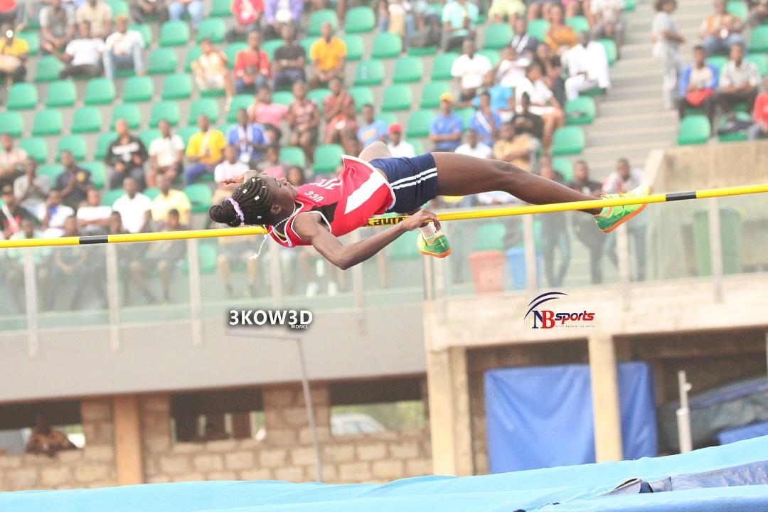 Rose Yeboah Sets New GUSA Games Record In High Jump