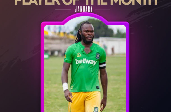 Yahaya Mohammed Is NASCO Player of the Month for January