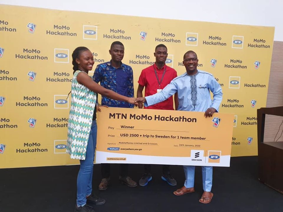 ‘My Contributions’ App wins MTN MoMo and Ericsson Developer Hackathon Challenge