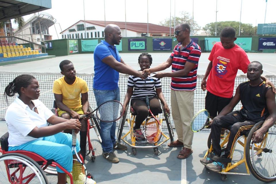 Simon Agbostu Foundation for the Young and Disabled donates to Ghana Wheelchair team