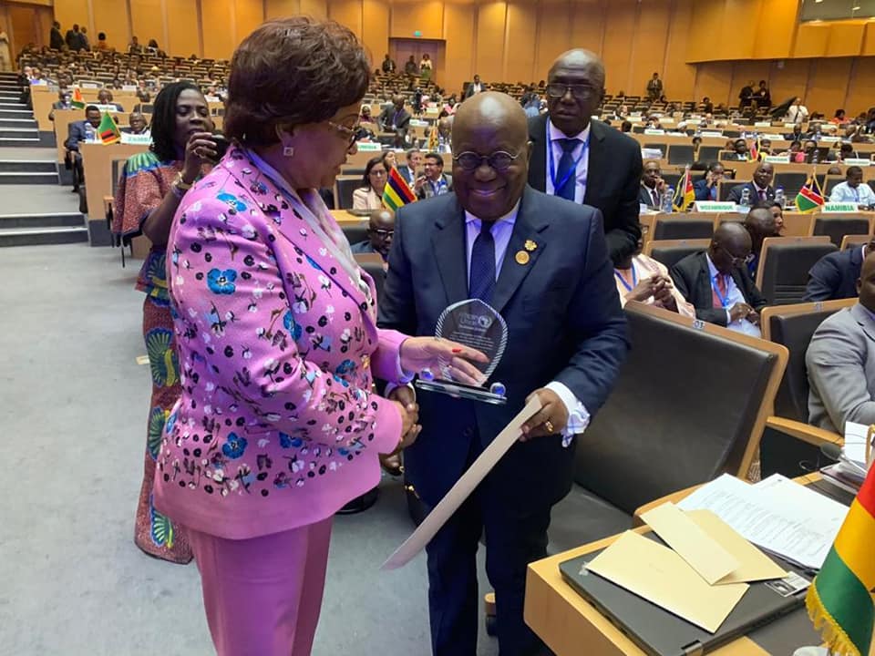 Akufo-Addo Named “Champion of the African Union Financial Institutions