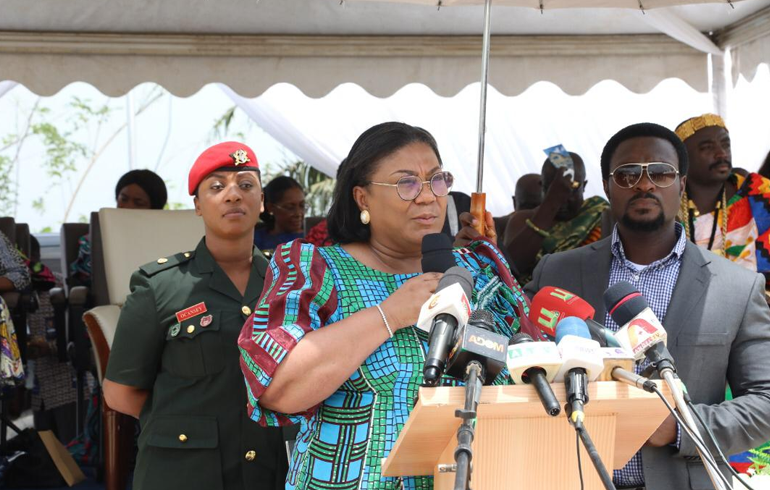 First Lady Commends Goldfields Ghana For High Corporate Responsibility