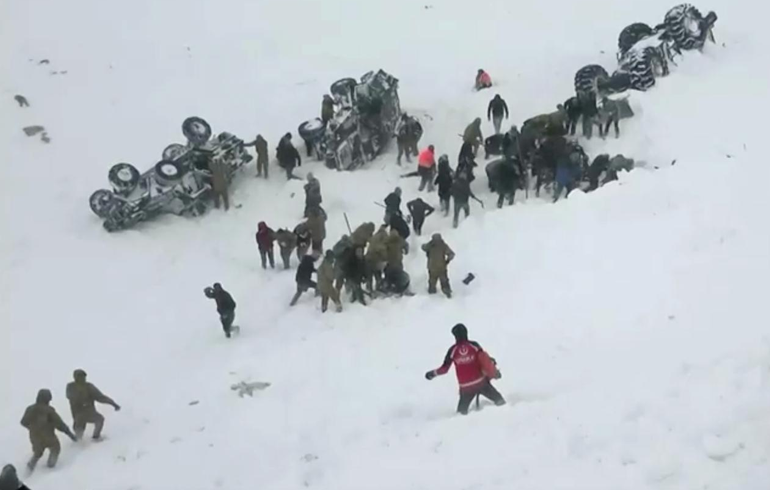 Second Turkey Avalanche Buries Dozens Of Rescuers