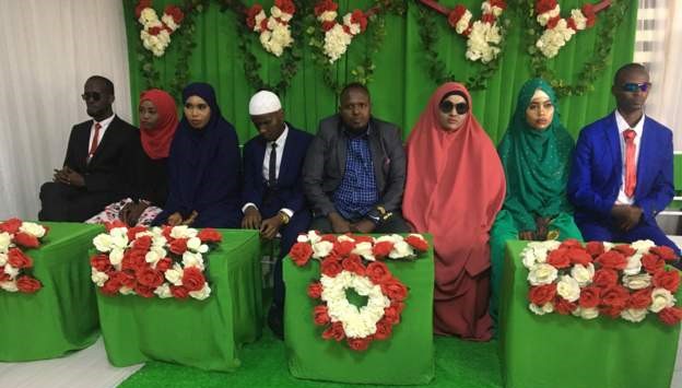 Blind People Get Married In Somali Group Wedding