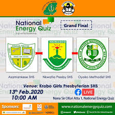 Asasco, Oyoko Methodist SHS and Nkwatia SHS Compete In National Energy Quiz Today