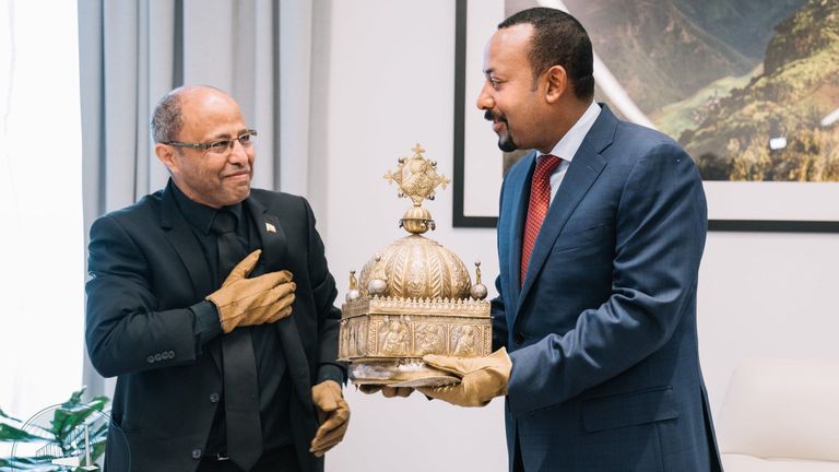 Ethiopian 18th Century Crown Returns Home From Netherlands