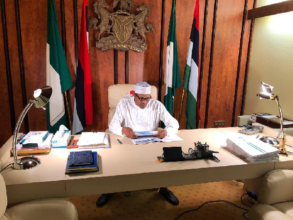 'Hard-At-Work' Photo Backfires on Nigerian President