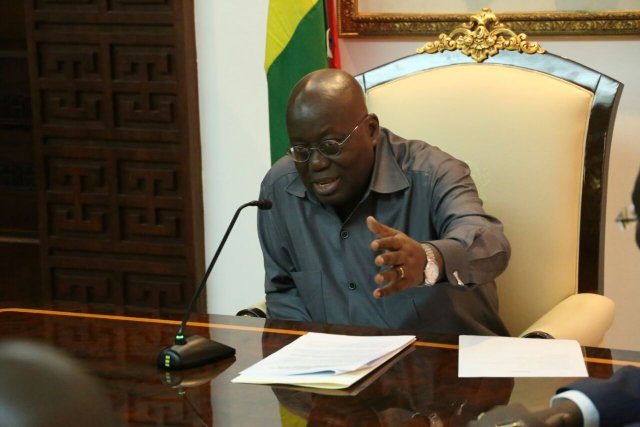 Akufo-Addo Donates His 3 Months’ Salary into COVID- 19 Fund