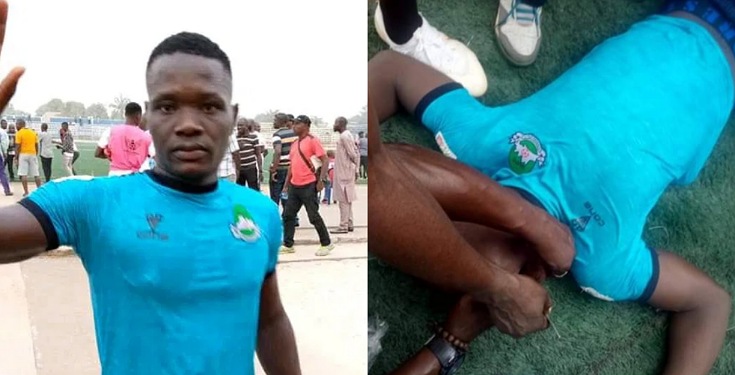 Nigerian Player Dies After Collapsing On Pitch