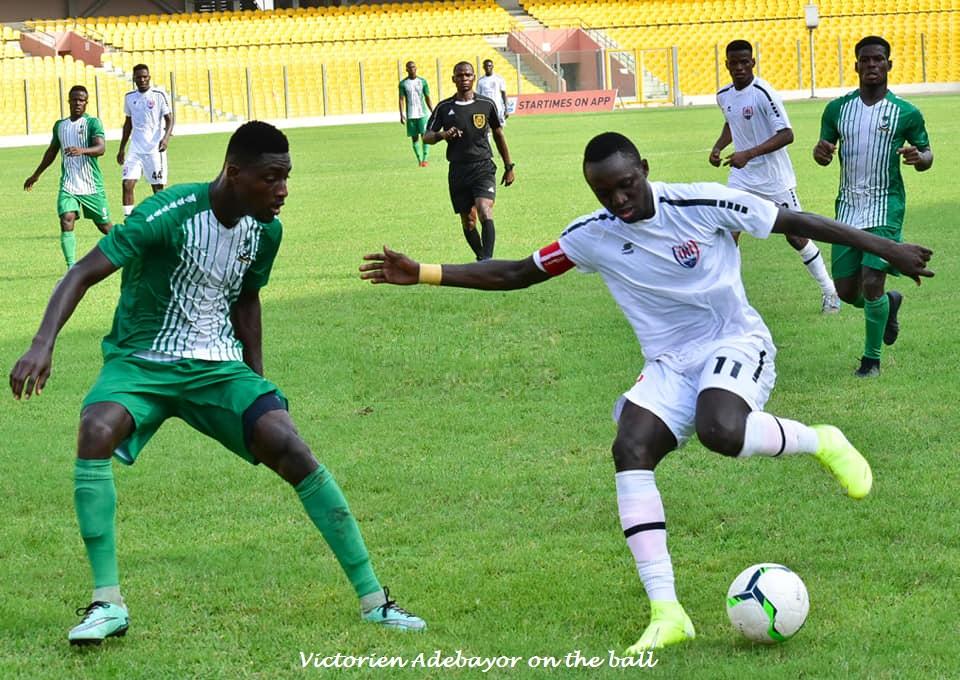 Victorien Adebayor Dazzles Accra Football Fans