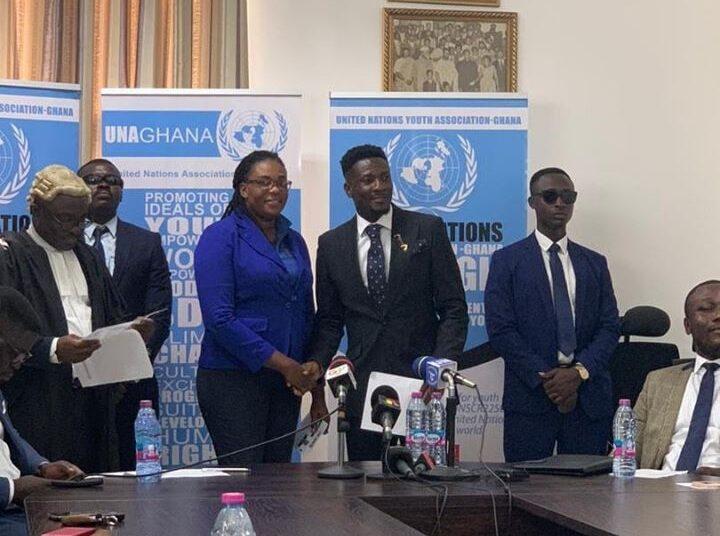 Gyan appointed Ambassador for United Nations Youth Association