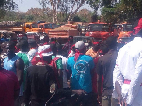 Lower Manya Krobo Assembly Forced To Shut Down Argomanya Market after Chaos