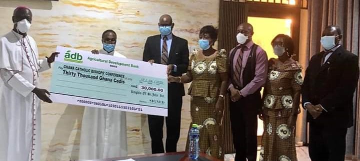 Catholic Bishops Conference Gets GH¢30k To Support COVID-19 Fund