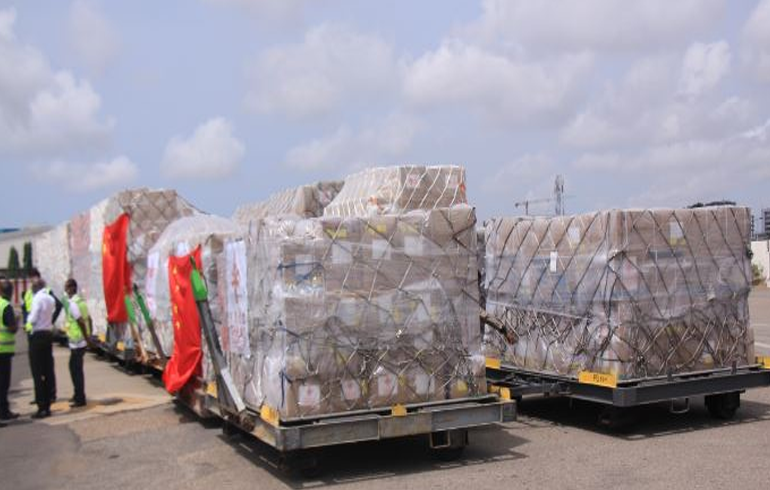 COVID 19: Chinese Sponsored Medical Aid Arrives In Ghana