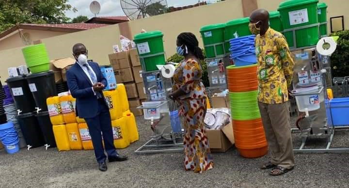 Covid-19: Mahama Donates PPEs to Health Facilities in Krobo Area