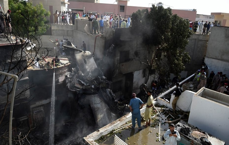 Pakistan Plane Crash: Dozens Die As Jet Hits Homes In Karachi