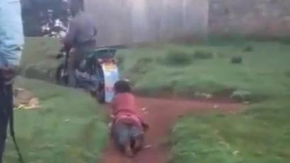 Kenyan Police Arrested After Dragging Woman by Motorbike