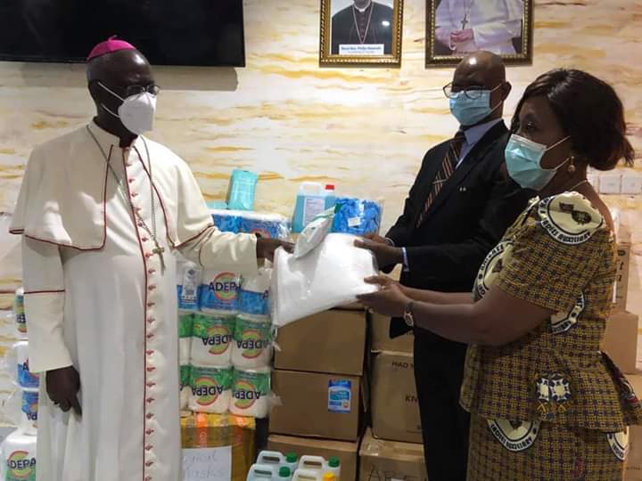 Catholic Fraternal Service Organization Donates PPEs To Support Front Line Health Workers