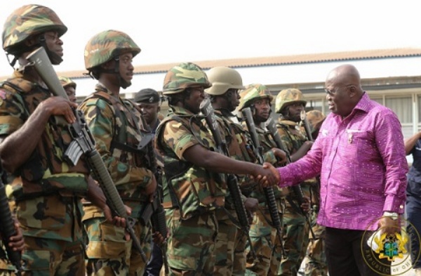 Over 700 Soldiers Deployed To Ghana’s Borders - Nana Addo