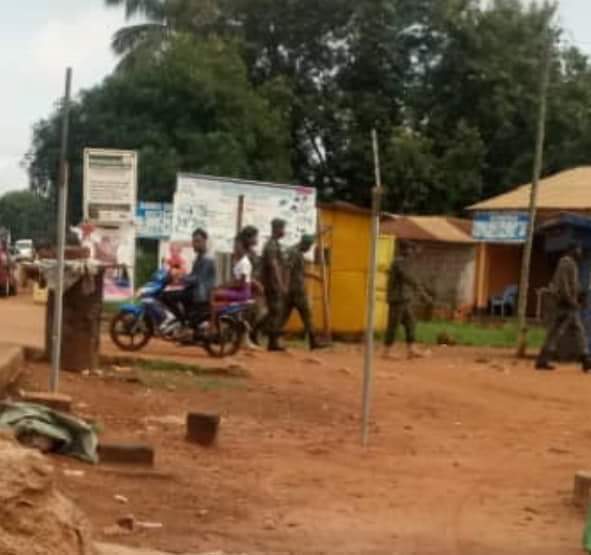 Ketu South Residents Worry over Presence Heavily Armed Security Personnel