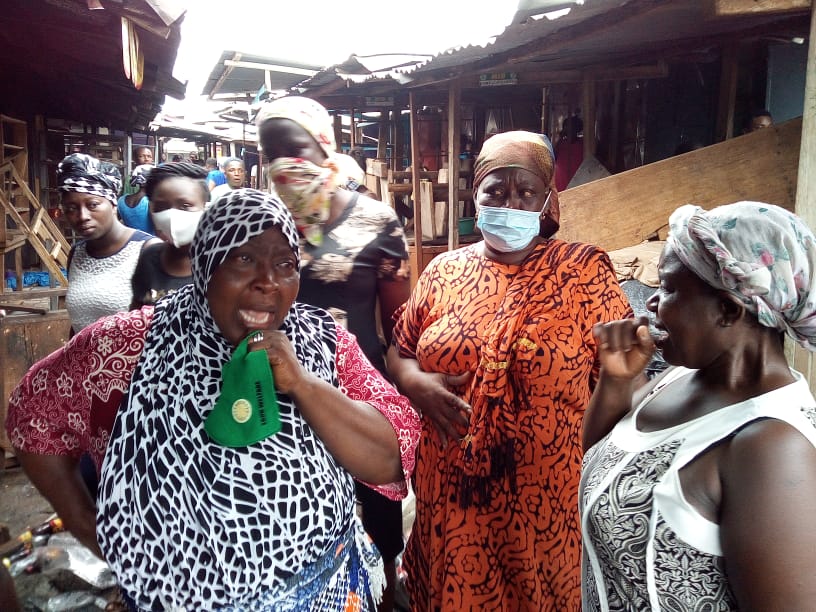 Fire Outbreak at Koforidua Juaben Serwaa Market