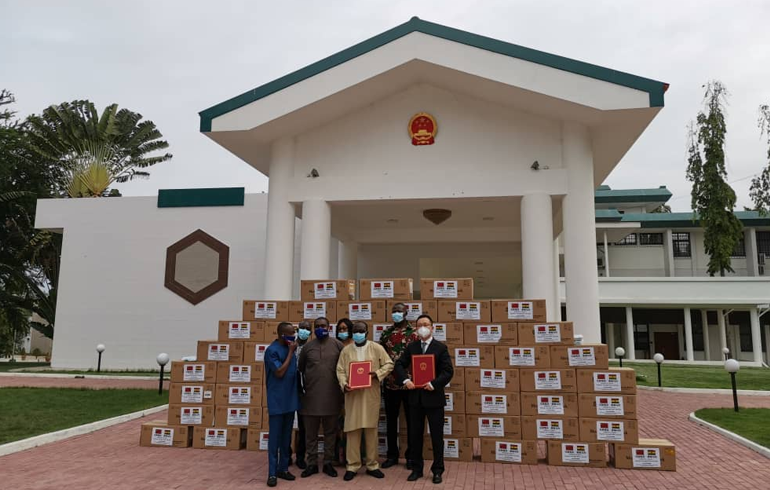 Chinese Embassy Donates Medical Supplies To NPP