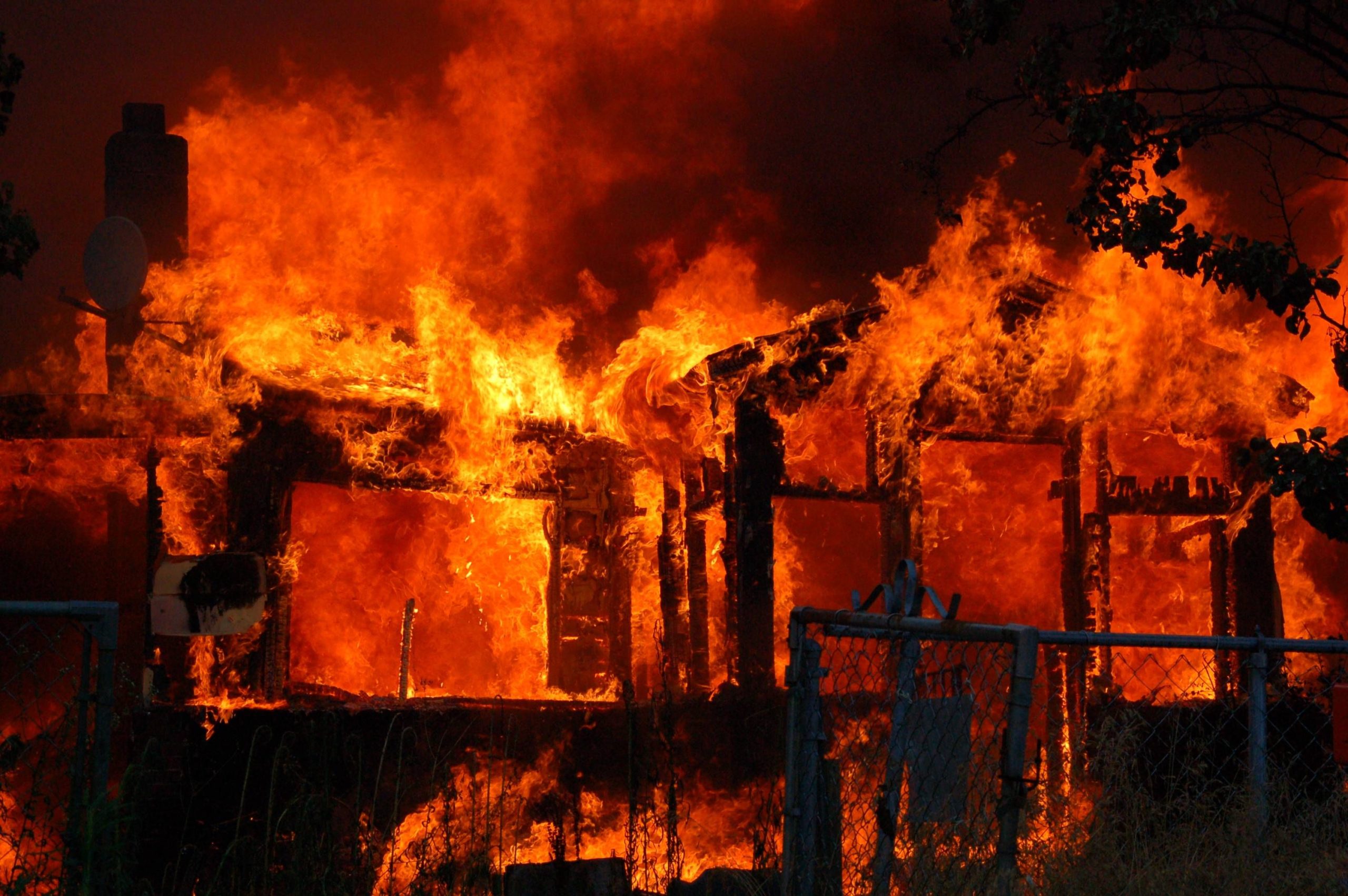 Fire Guts House of a Widow at Akyem Tafo