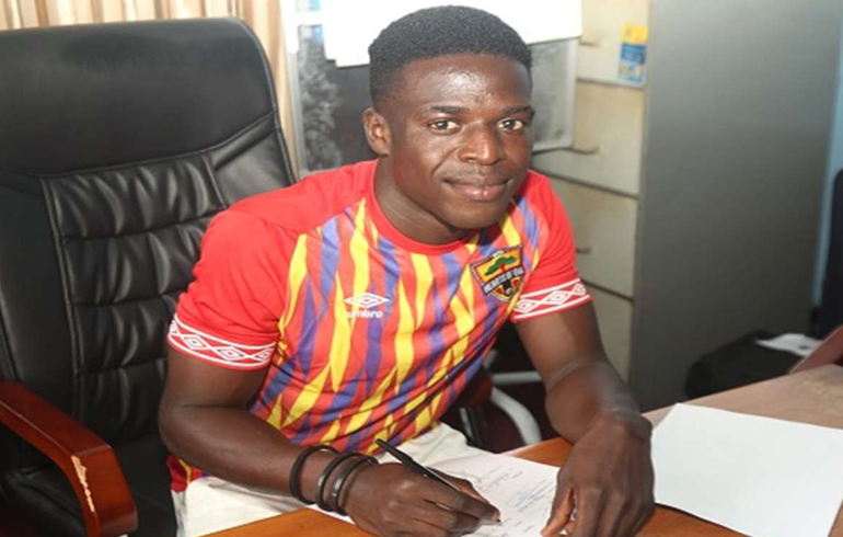 Hearts Of Oak Striker Isaac Mensah Promises To Score More Goals After Joining The Club