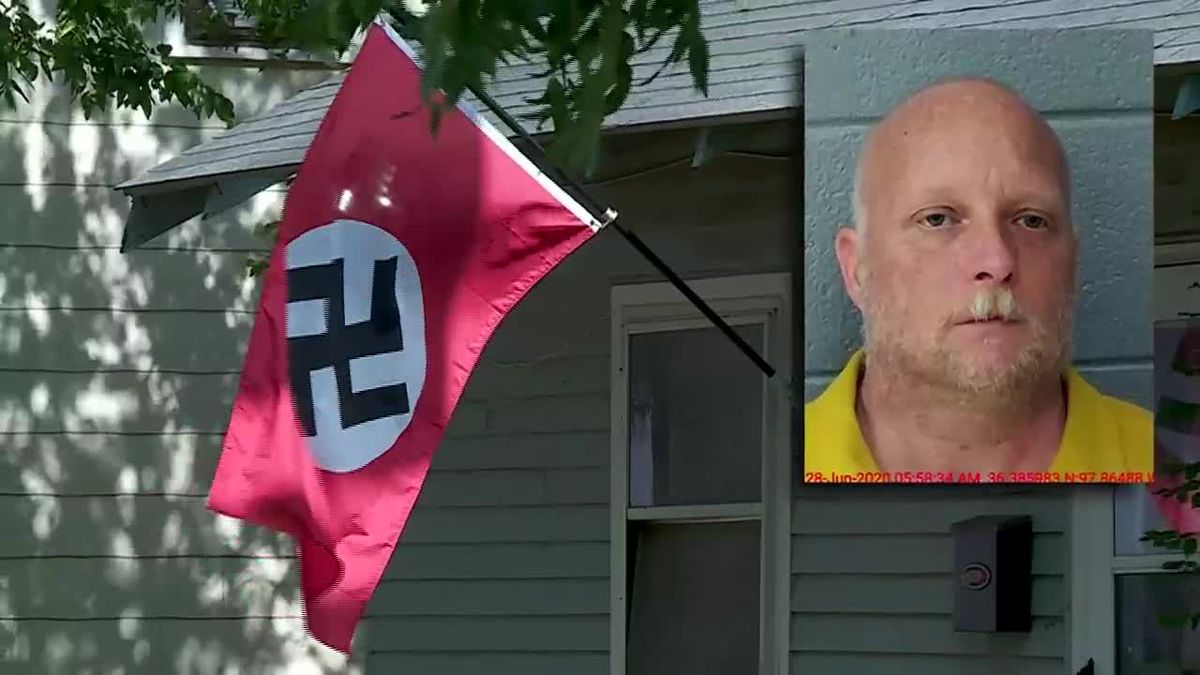 Oklahoma Woman Shot While Trying To Remove Nazi Flag