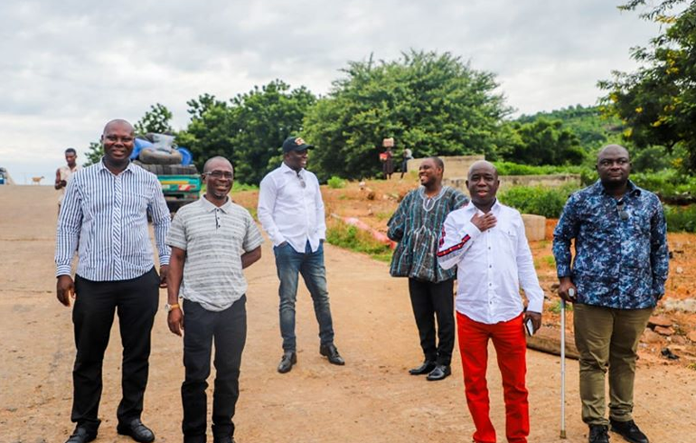 NPP Leaders In Kwahu Tours Afram Plains