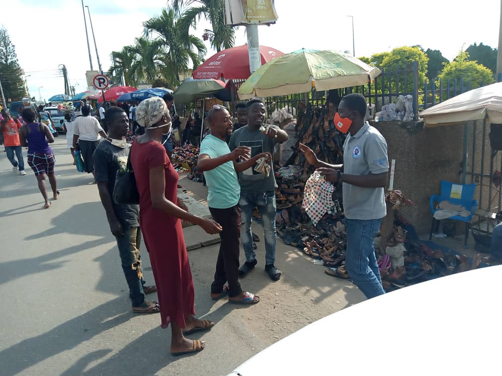 Bryt FM, Koforidua Nsukwao Calvary Presby Share Nose Masks