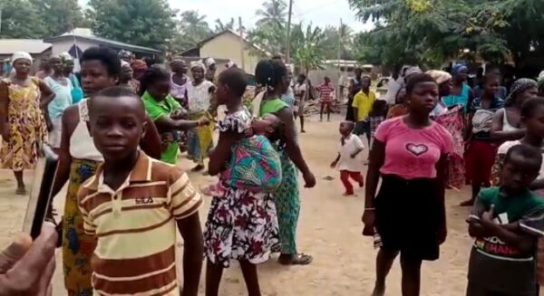 Voter Register: NDC Members In Tano South Invoke Curse Over The Busing Of Non-Residents