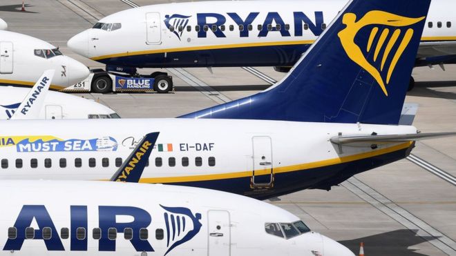 Ryanair Cuts Flights As EU Virus Rates Hit Bookings