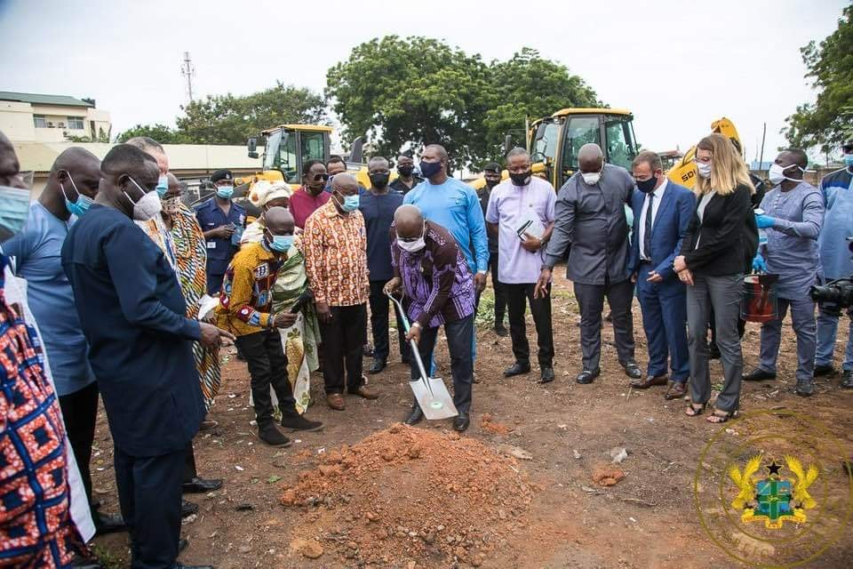 Akufo-Addo Cuts Sod for the Construction of First Public Facility to Deliver IVF Services