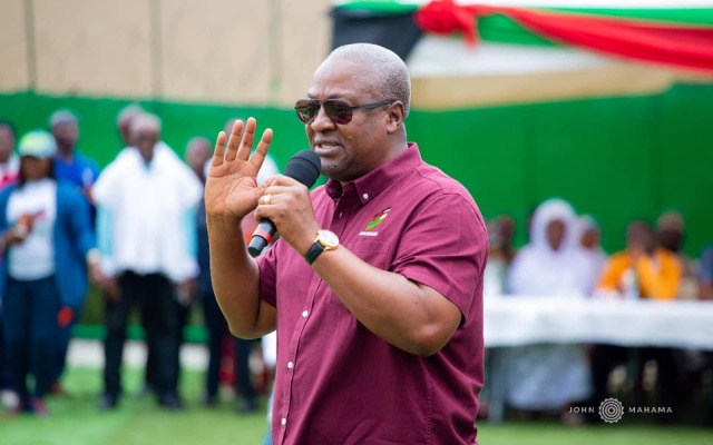 NPP Gov't Is Only Good At Making Promises - Mahama