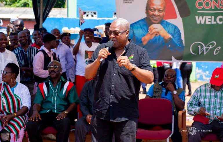 Spend Politicians’ Money But Don’t Vote For Them – Mahama Advises