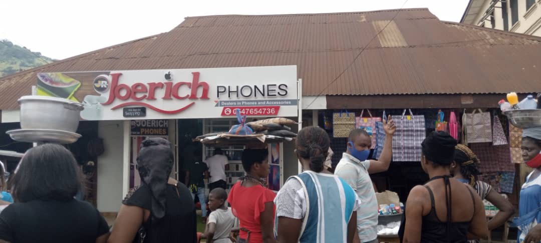 Thieves Ransack Mobile Phone Shop in Koforidua