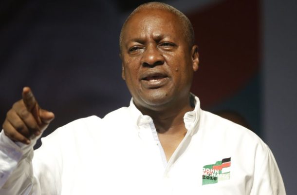 My Party Is Determined To Have A Peaceful Election - Mahama Affirms