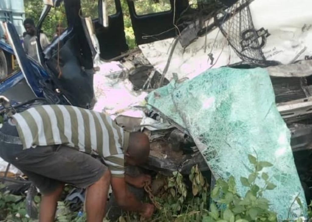 Driver, Mate Killed In another Gory Accident in Gomoa Budumburam