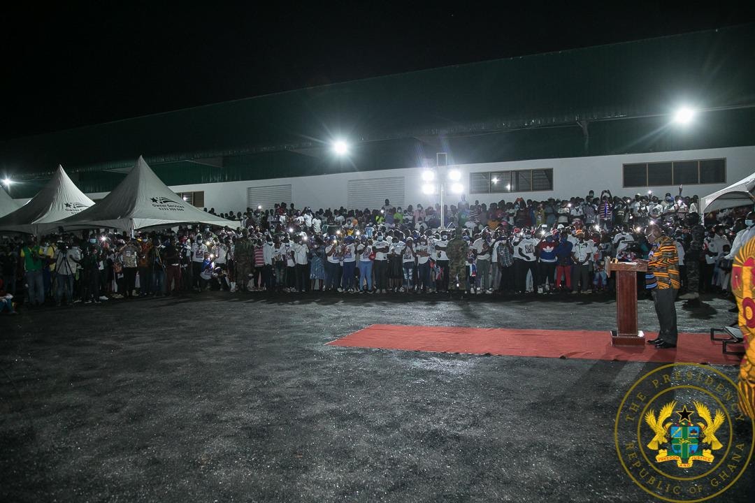 Akufo-Addo Inspects $16 Million Tomato Processing Factory In Berekum