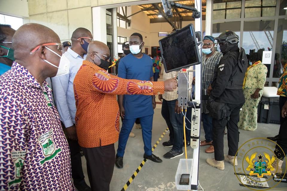 Akufo-Addo Commissions 4th Medicial Drone Distribution Centre In Sefwi Wiawso