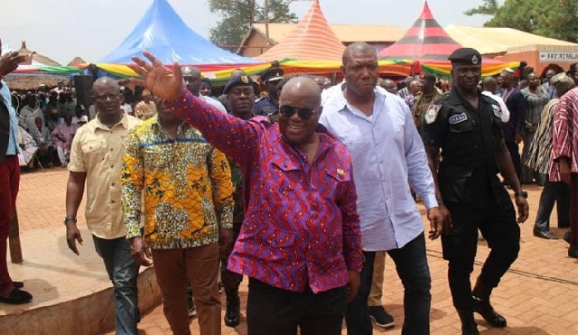 Akufo-Addo Begins Inspection, Commissioning, And Sod Cutting For Projects In Ashanti Region Today