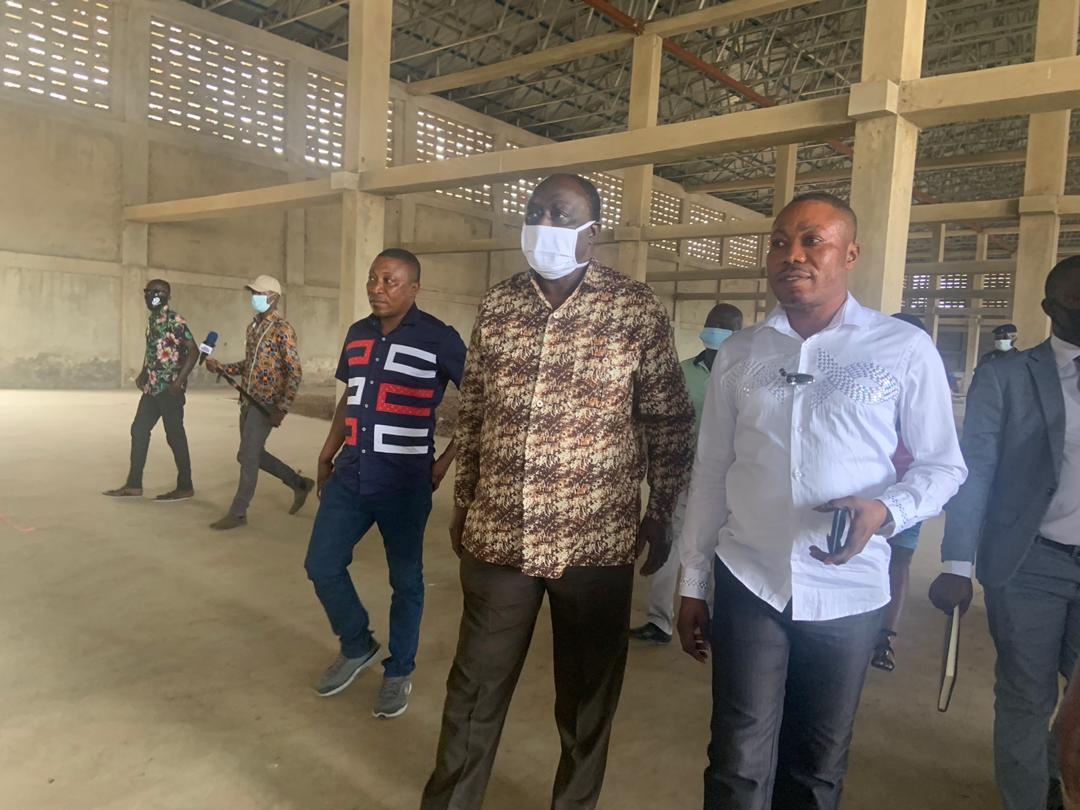 Alan Kyerematen Visit Joy Industries in Akwadum