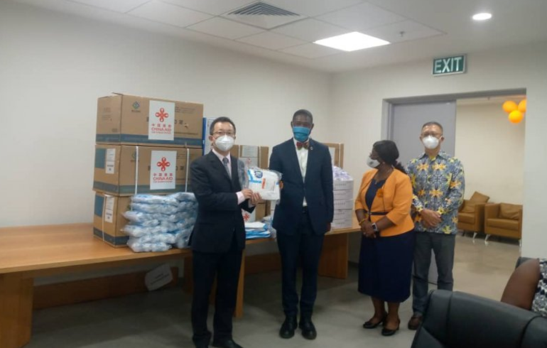 Chinese Government Hands Over Medical Supplies To Ghana