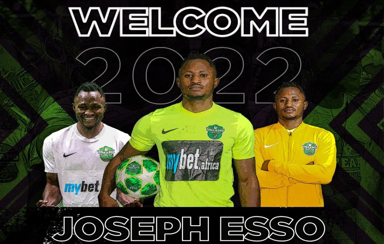 Dreams FC Forward Joseph Esso Eyes Black Stars Call-Up